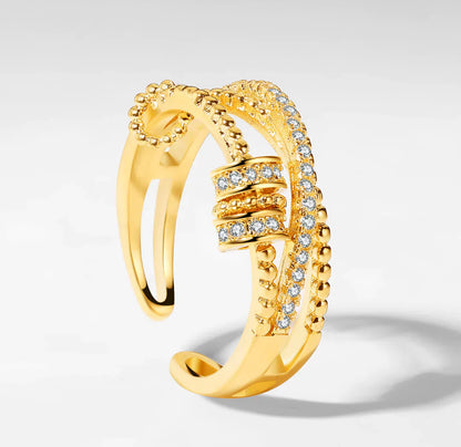 Rotating Worry Rings