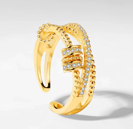 Rotating Worry Rings