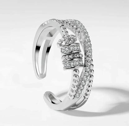 Rotating Worry Rings